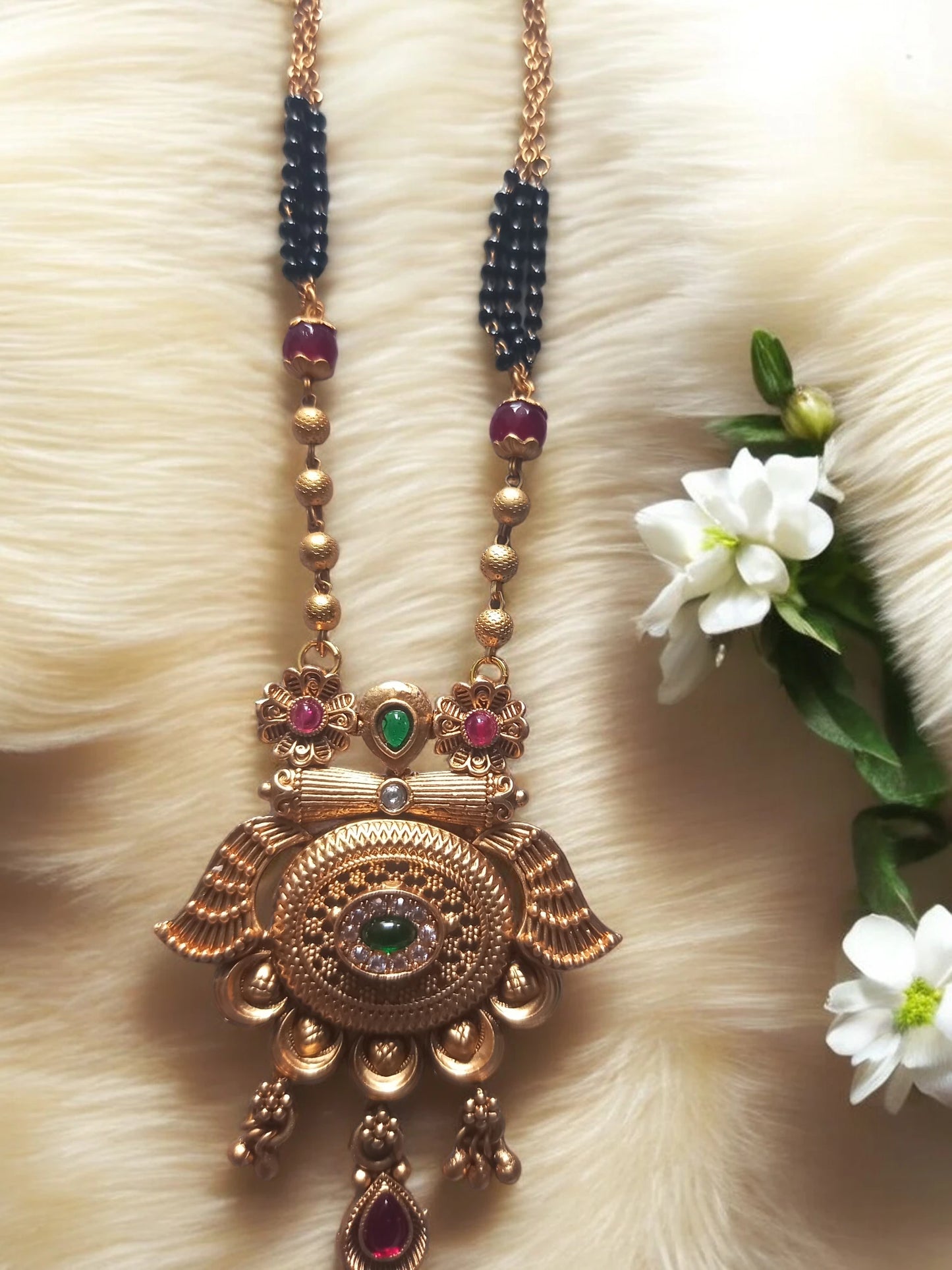 Rajwadi Mangalsutra pendent 1Presra Fashions