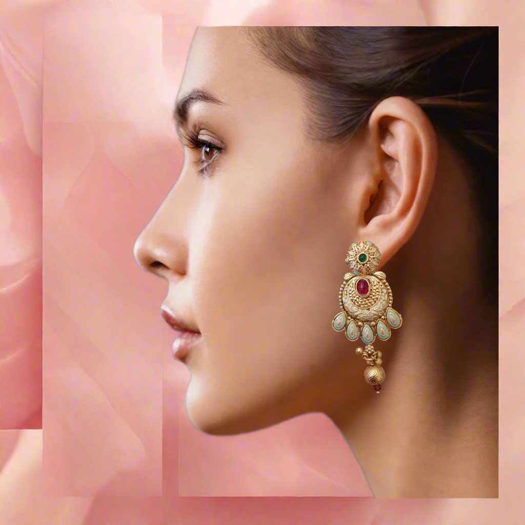 Rajwadi Earrings