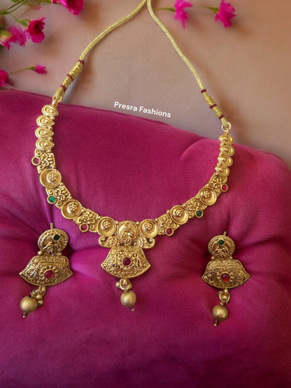 Rajwadi Necklace Set