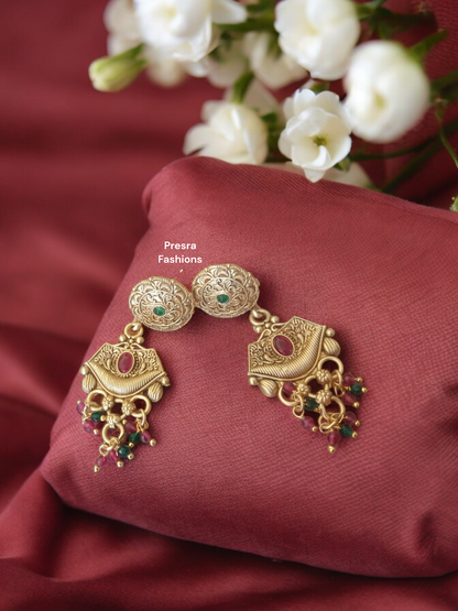 Rajwadi Choker Seti  CH02- Presra Fashionss
