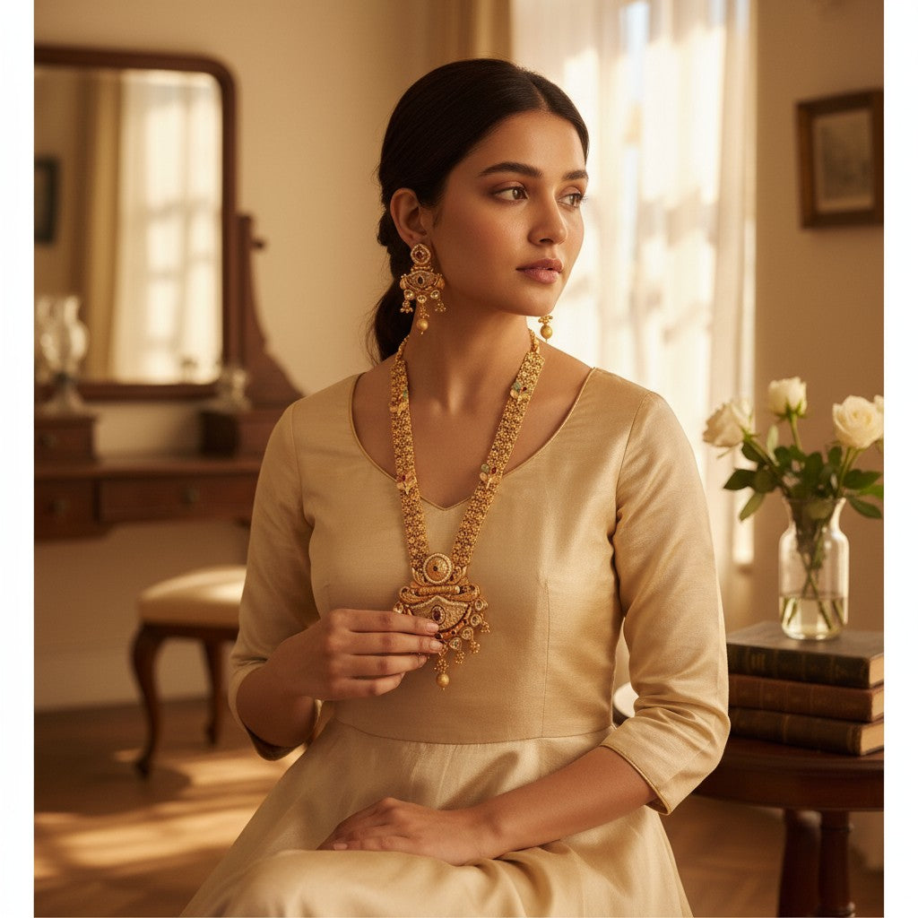 Traditional Chandan Rajwadi Haram H02